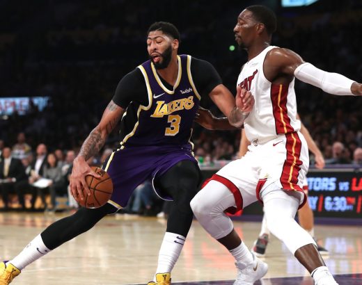 Anthony Davis and Bam Adebayo