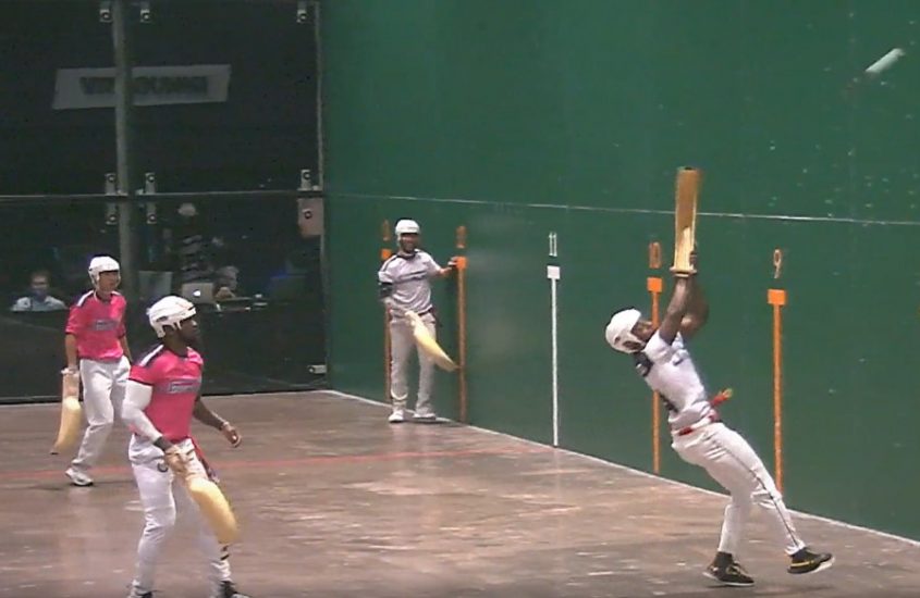 Jai Alai players featured in this photo on BetRivers Sportsbook